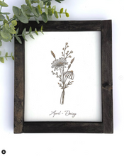 Load image into Gallery viewer, Birth Month Flower Sign