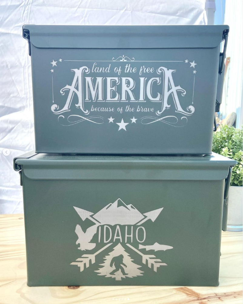 50 Cal Ammo Can - Engraved